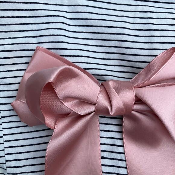 Pink satin bow, balletcore girly coquette cottage lolita nymphette angel - Picture 2 of 6